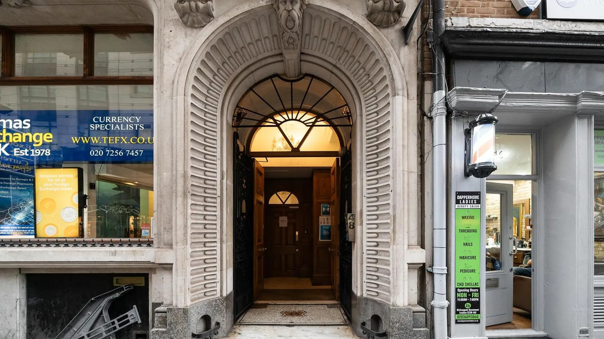Ferienhaus Apartment 1, 48 Bishopsgate By City Living London